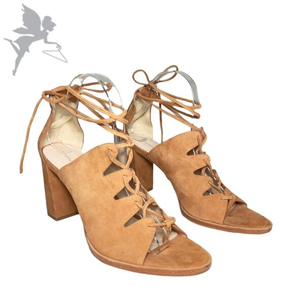 LOEFFLER RANDALL Helene Bronzer Ankle Strap Sandal - Picture 4 of 10